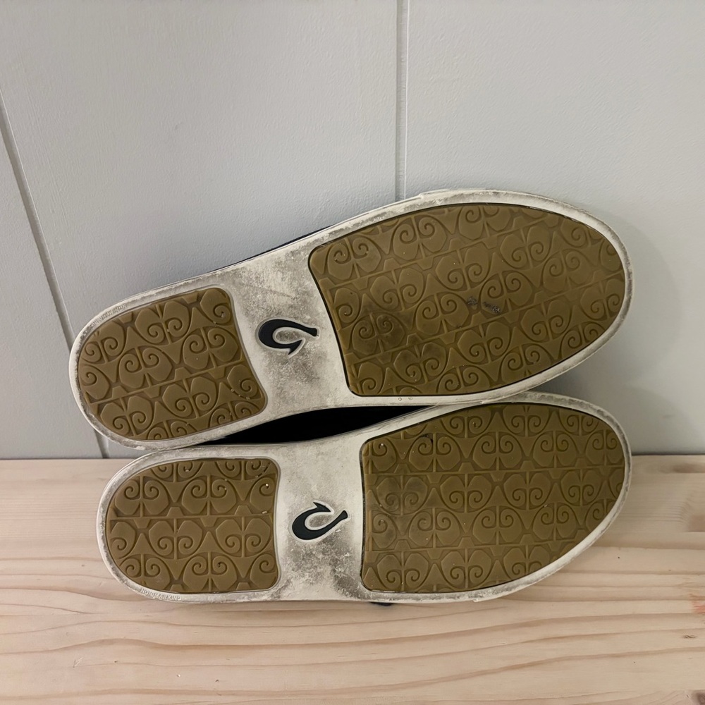 OluKai Pehuea Lī Navy Sneakers Mesh Convertible Comfort Women’s 9 - Picture 8 of 8